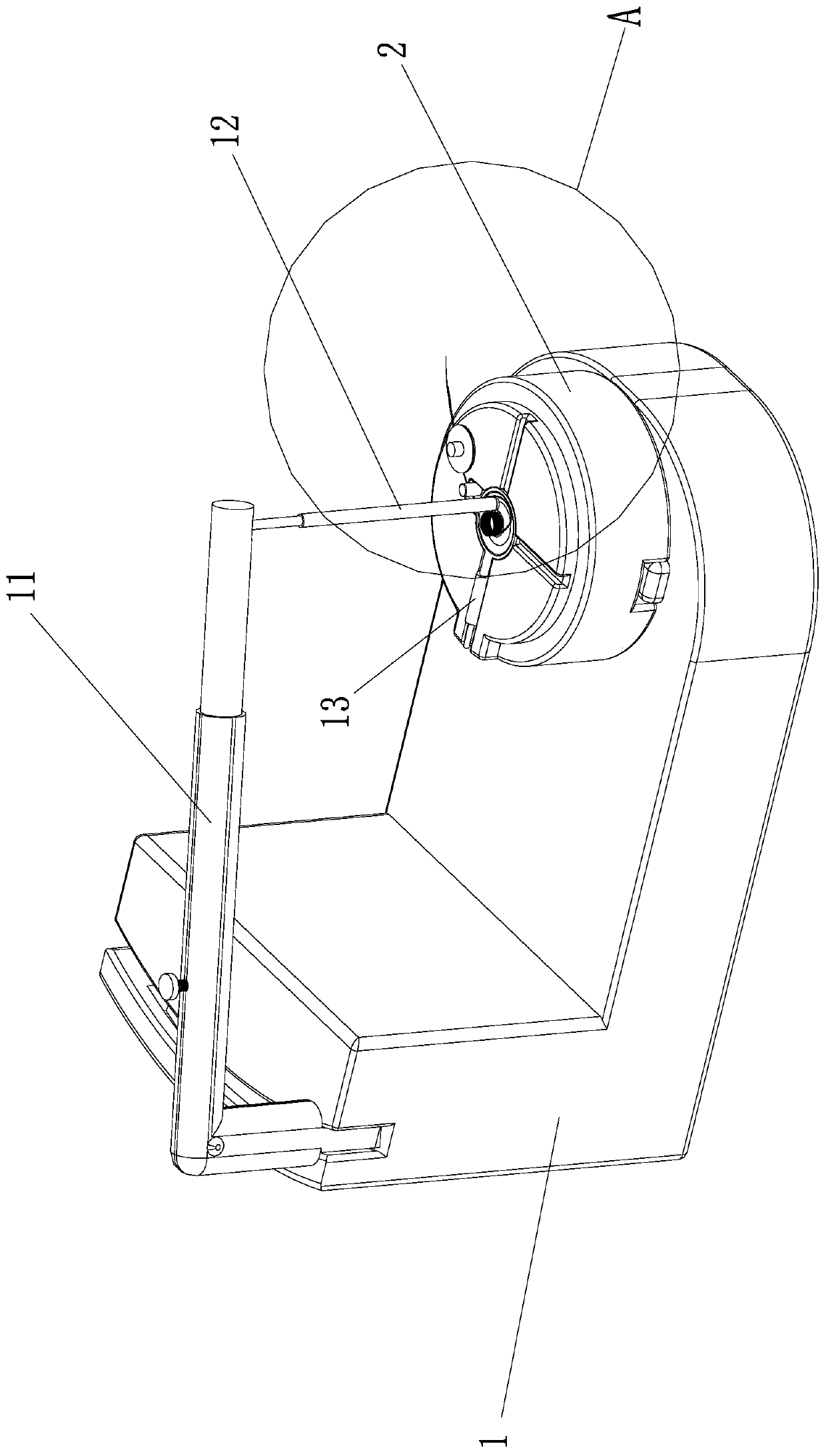 A voice coil wire bending fixture and bending method