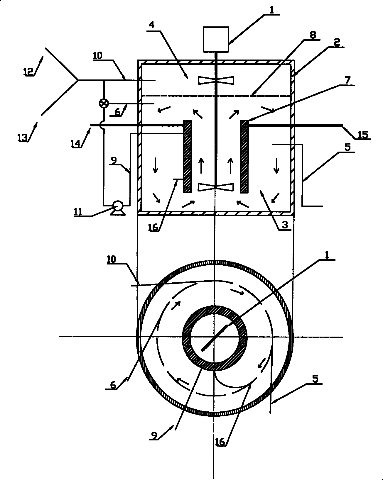 Constant temperature bath based on mixing cold and hot liquid to control temperature