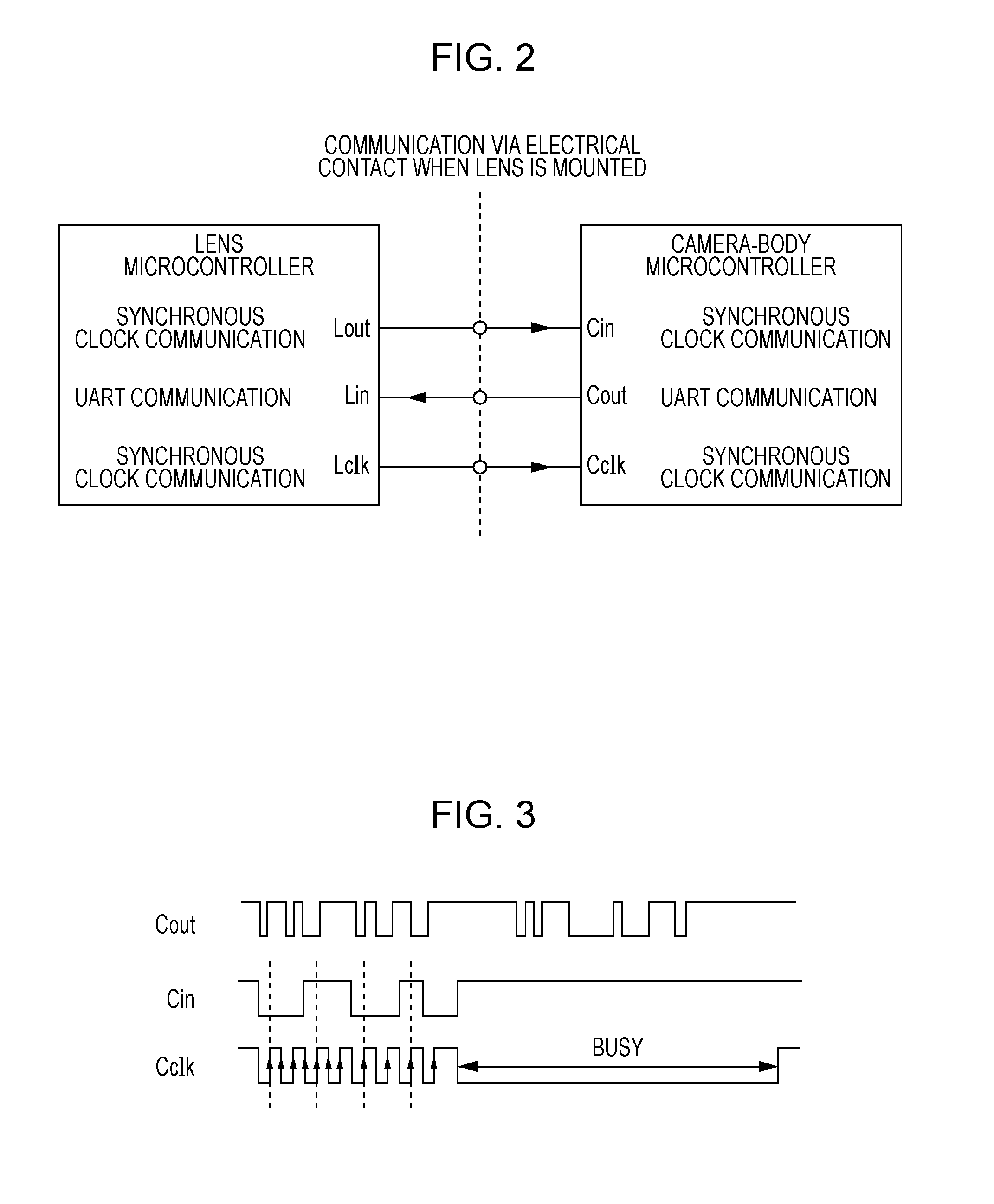 Lens-interchangeable camera body and camera system capable of changing communication method with selected shooting mode