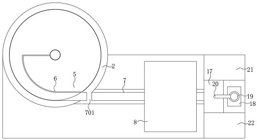 Detection processing equipment with automatic positioning function for circular bridge electronic element