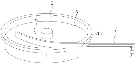 Detection processing equipment with automatic positioning function for circular bridge electronic element