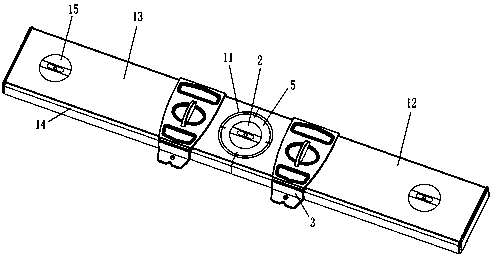 Positioning ruler for wall pendant