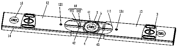 Positioning ruler for wall pendant