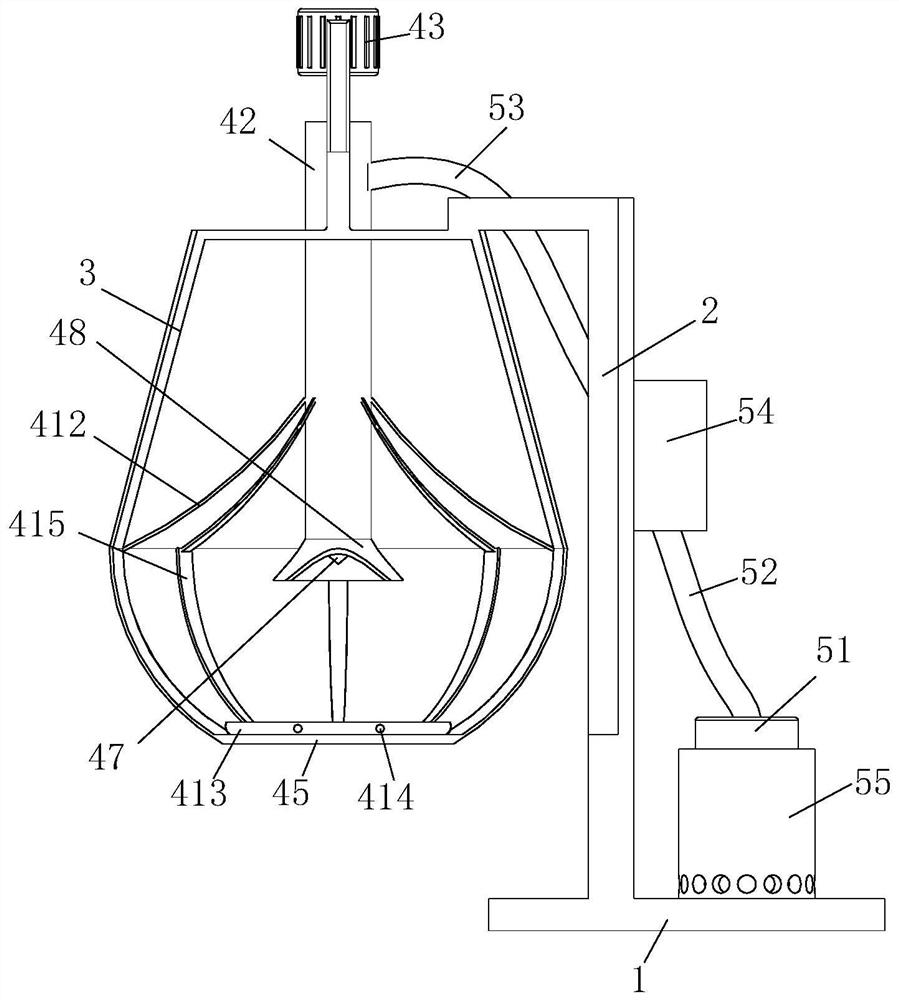 A kind of drilling device for metal processing