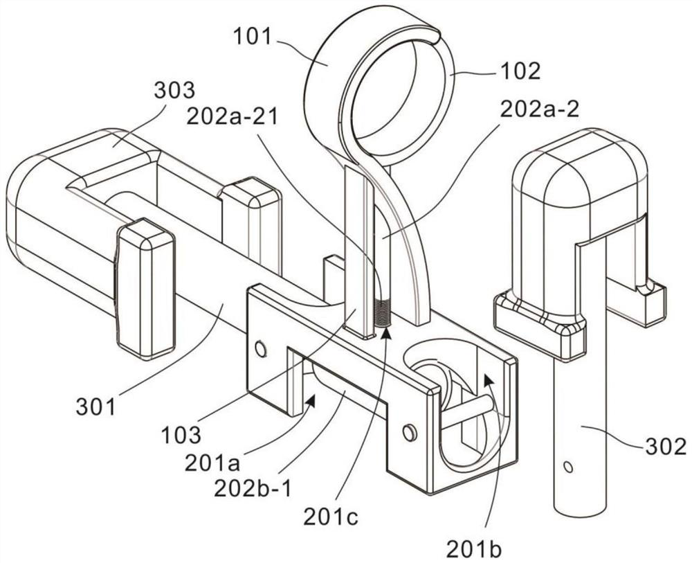 Quickly-assembled stockbridge damper tool