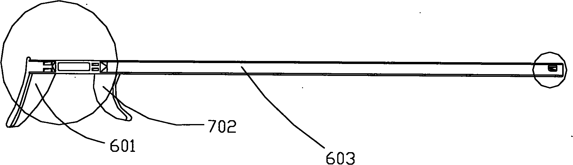 Endoscope tie gun and application method thereof
