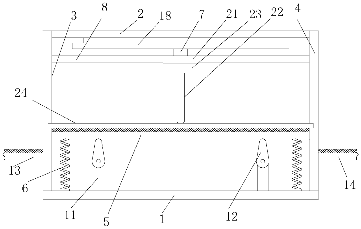 High-efficiency shearing equipment for packaging paperboard