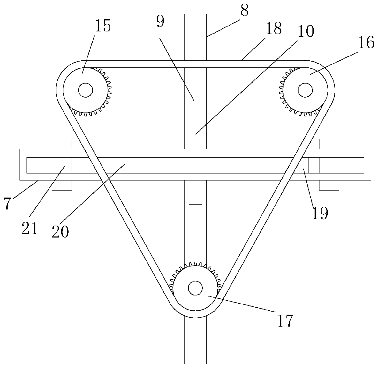 High-efficiency shearing equipment for packaging paperboard