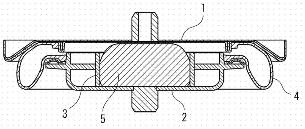 Air spring for moving body and moving body vehicle using the air spring