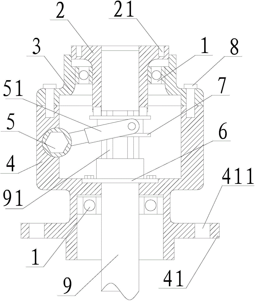 Small radius steering clutch of cultivator