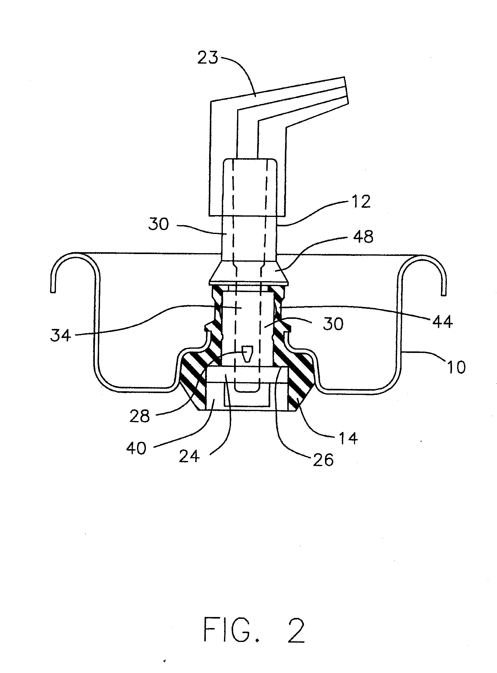 Valve for a pressurized dispensing container