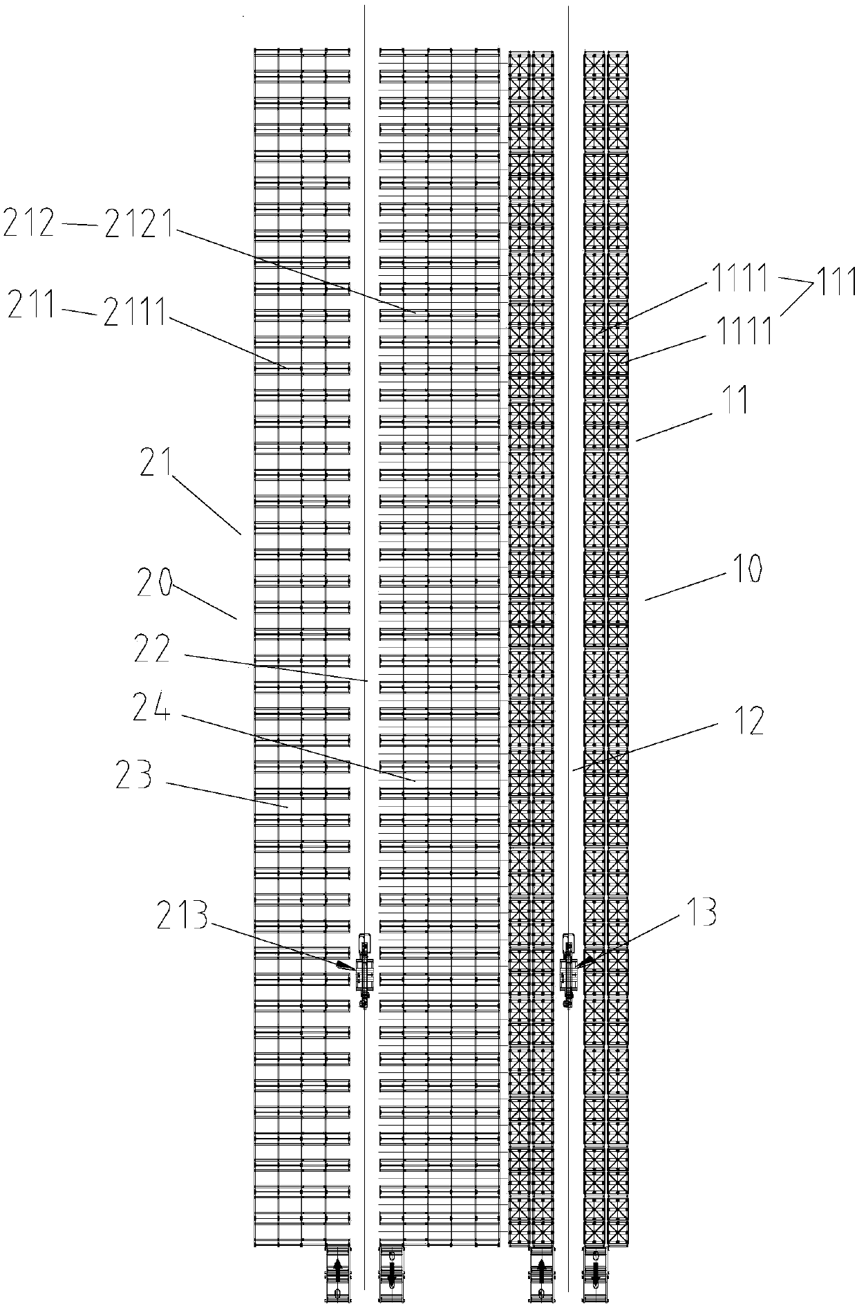 Stereoscopic storehouse system