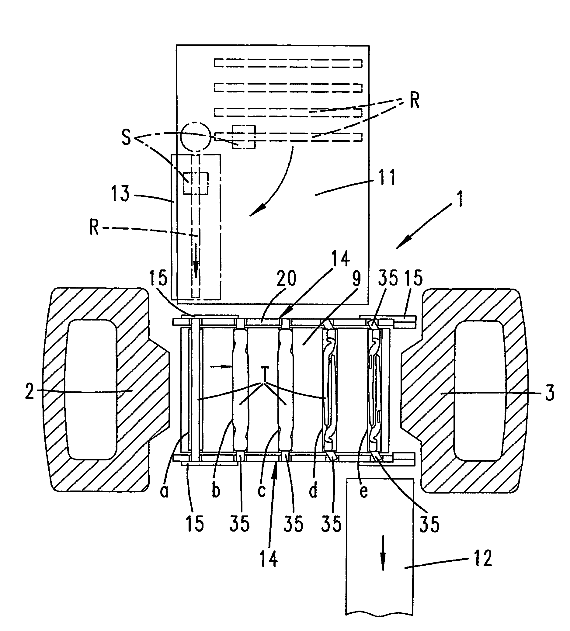 Drop forging method and forging device for carrying out said method