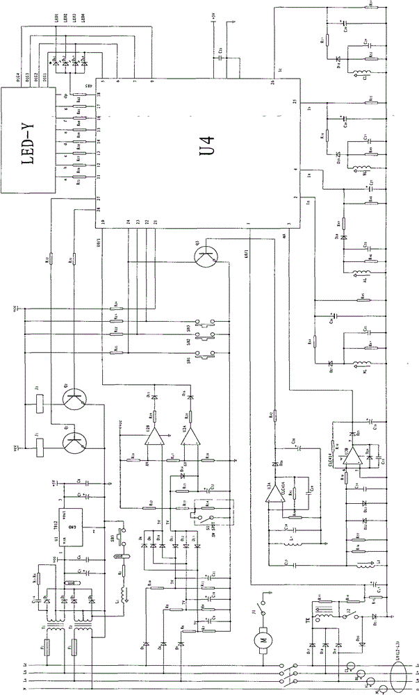 Intelligent low-voltage power grid comprehensive protector