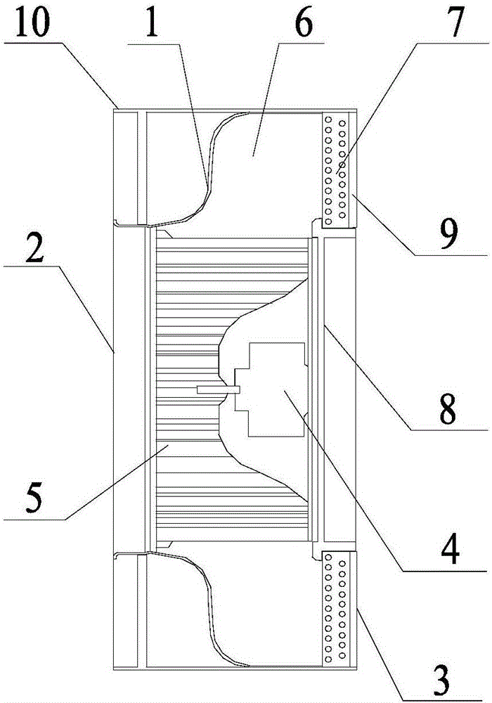 Fresh air assembly capable of achieving annular air exhaust and air conditioner