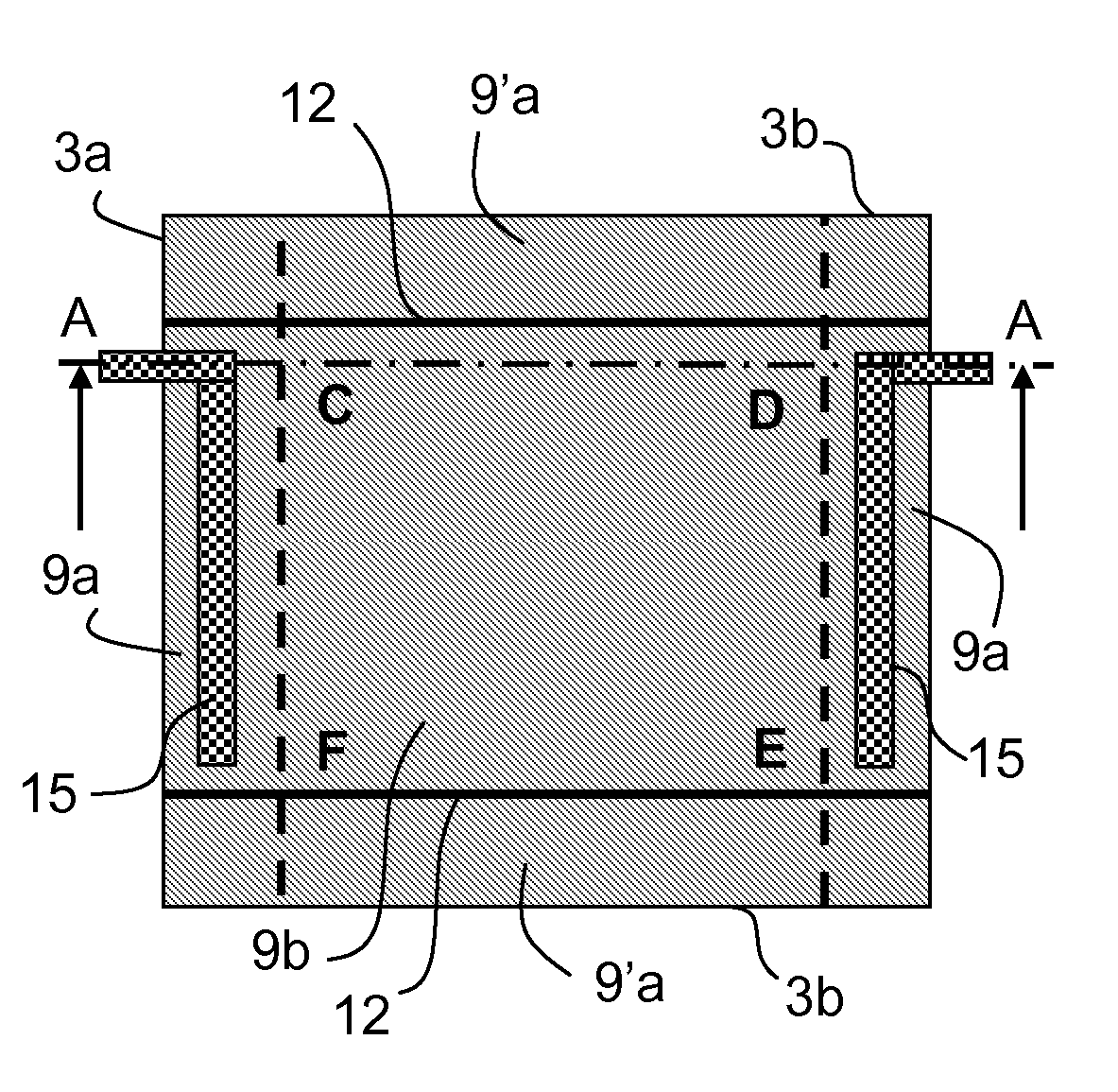 Electrochromic device having control transparency