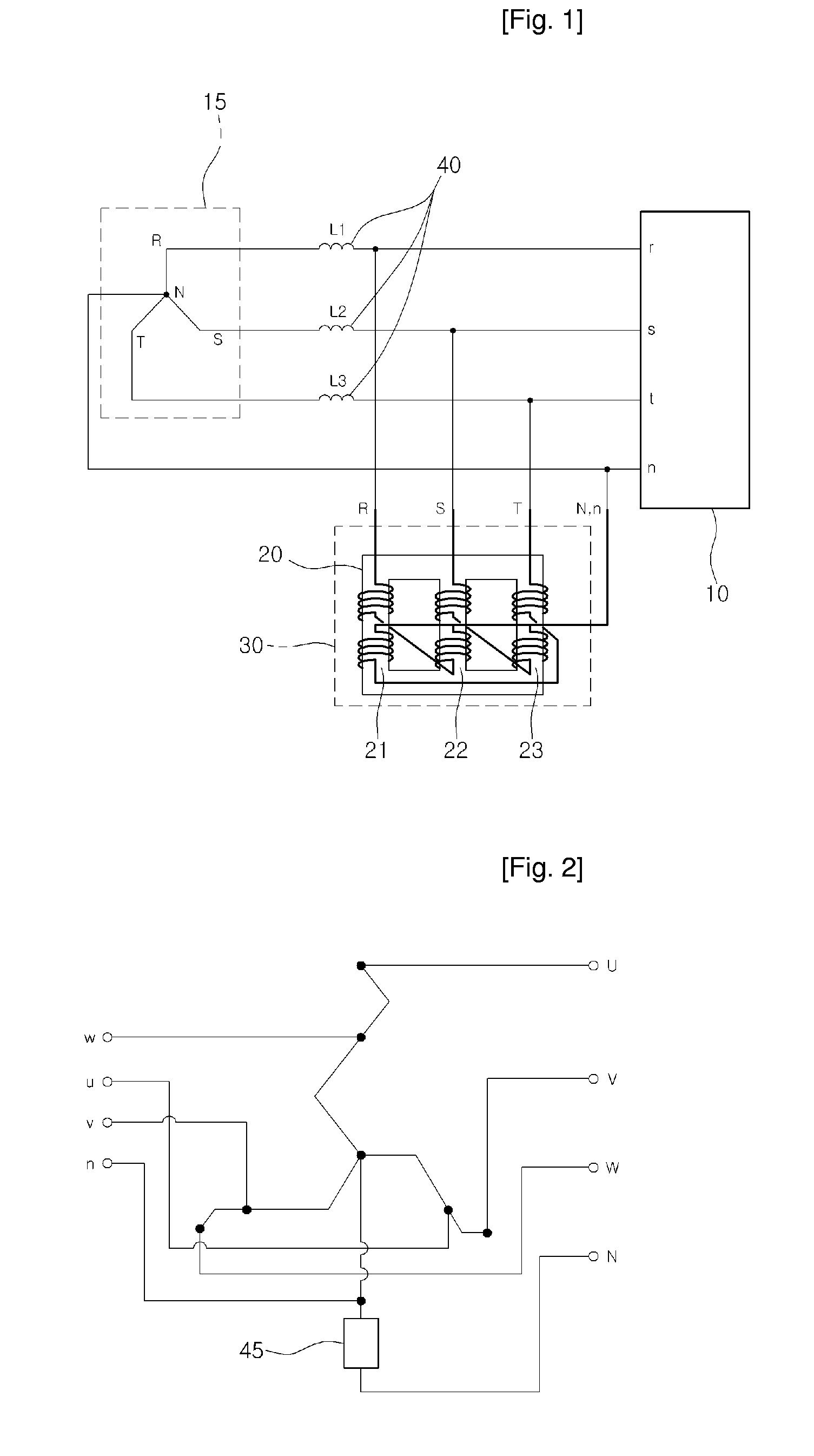 Device for Reducing Harmonics in Three-Phase Poly-Wire Power Lines