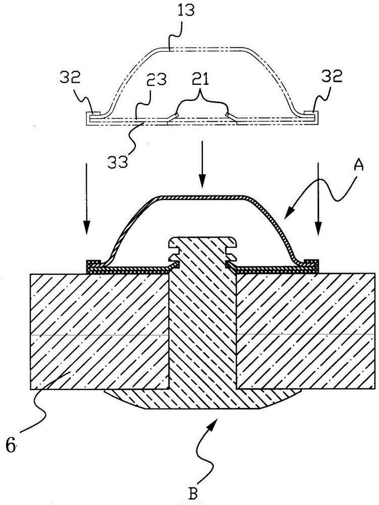 Special planting digging device