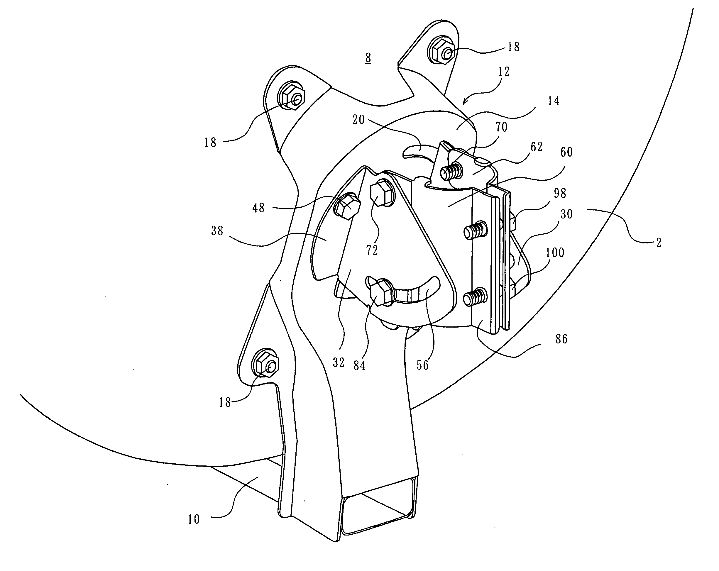 Dish antenna rotation apparatus