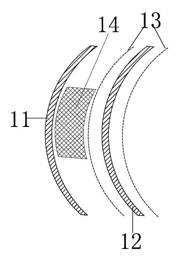 Device and method for manufacturing lithium ion battery winding spacing