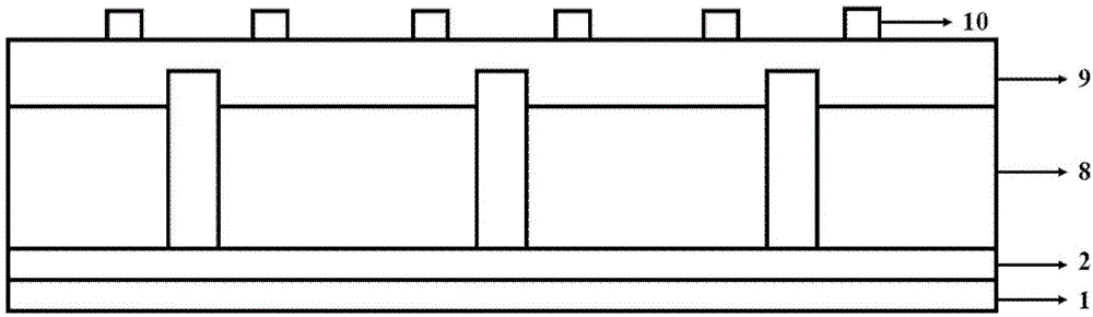 Electric single photon source device and preparation method thereof