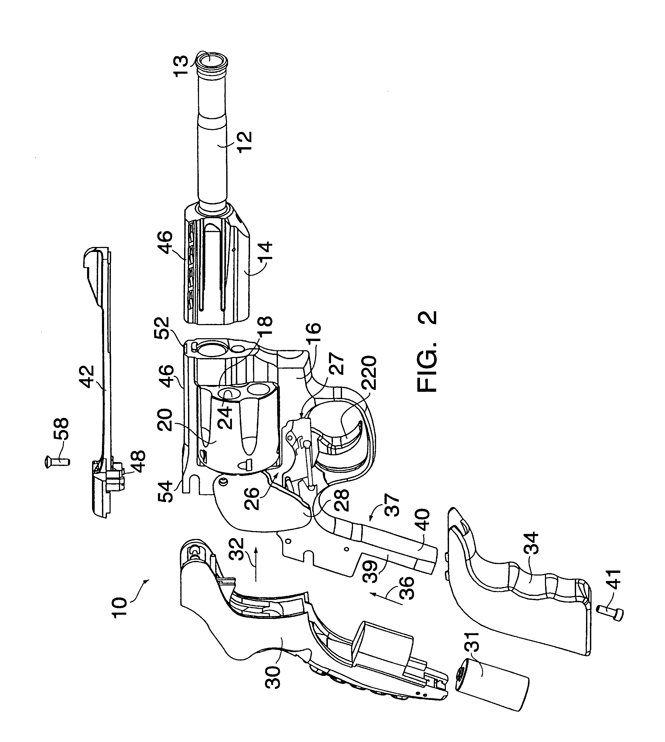 Security apparatus for authorizing use of a non-impact firearm