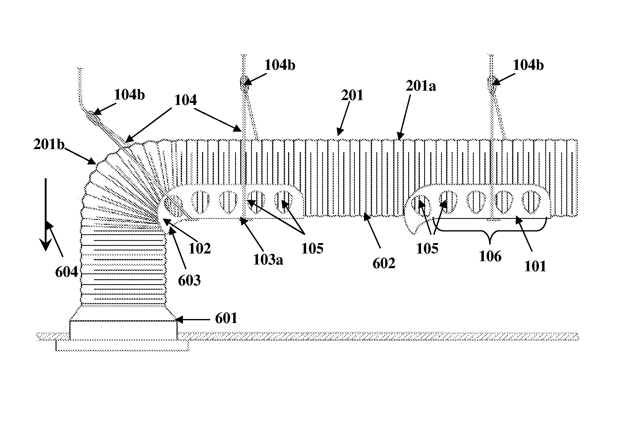 Duct supporting apparatus