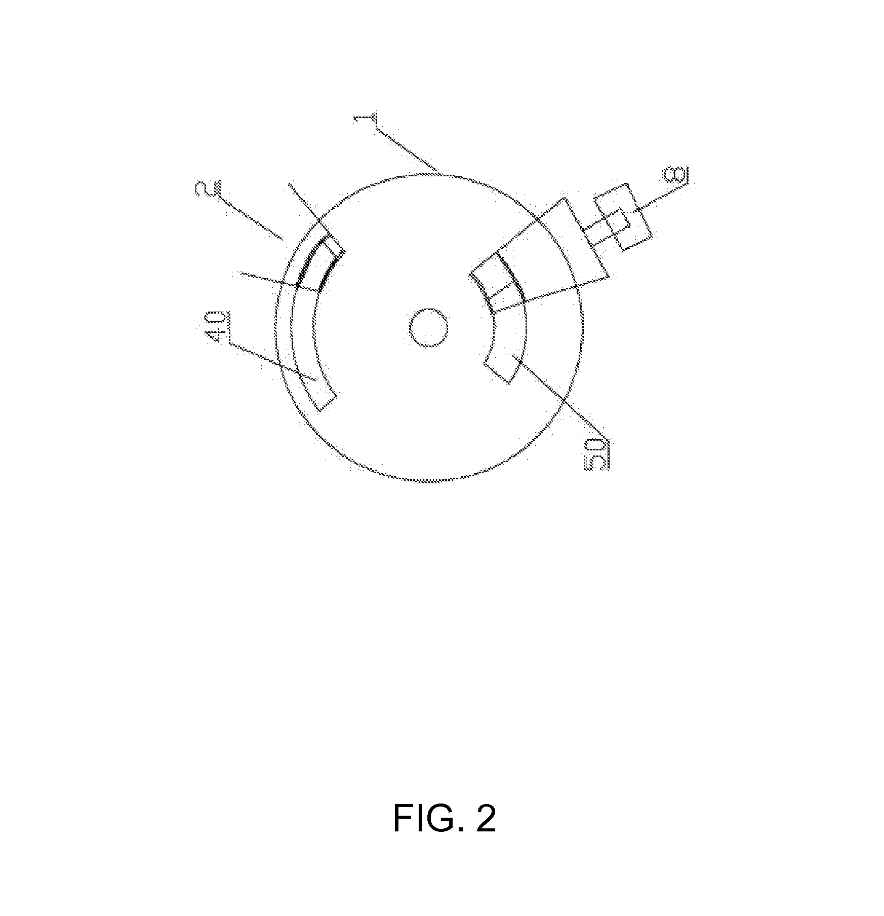 Coal material decomposition apparatus with combined screw-type bins