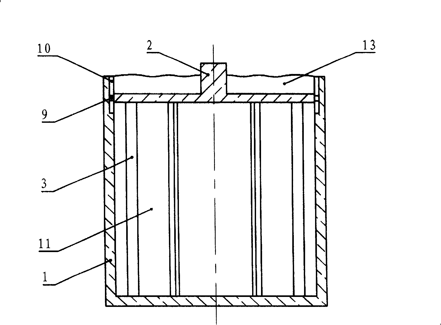 Non-linear press-rod spring device