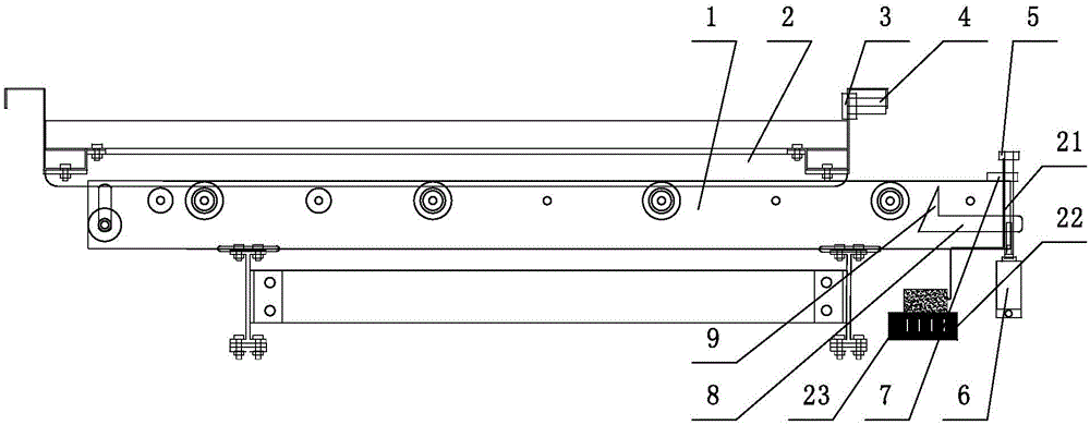 Parking plate charging device of stereo garage