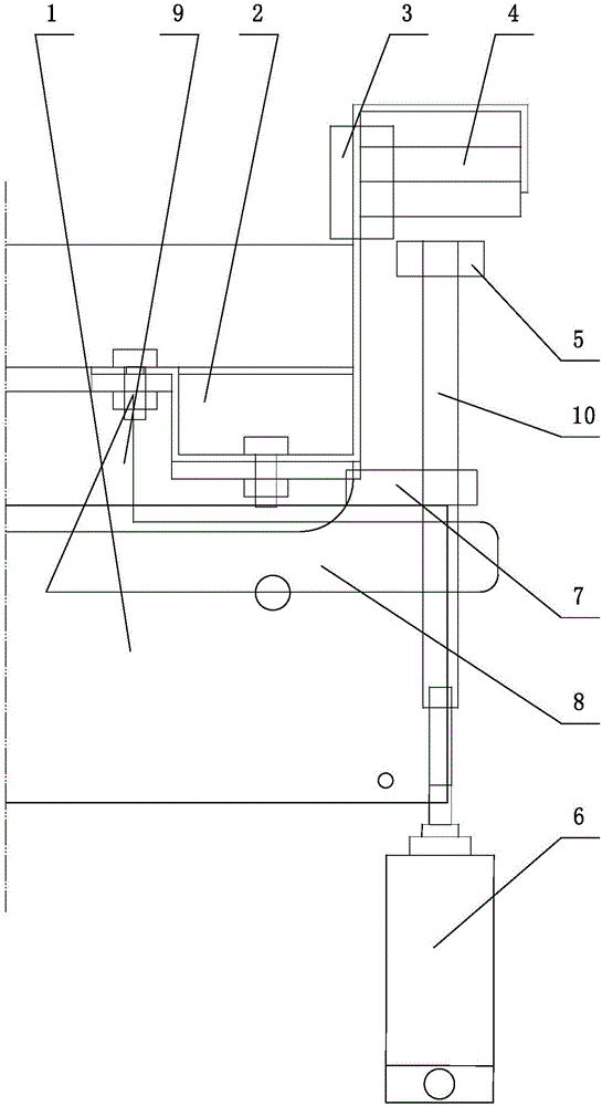 Parking plate charging device of stereo garage