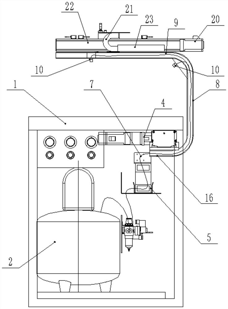 A kind of paper deacidification equipment