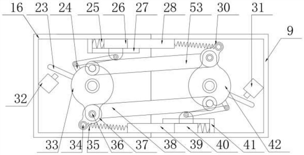 Front-back automatic connecting structure and method for double-track shuttle vehicle