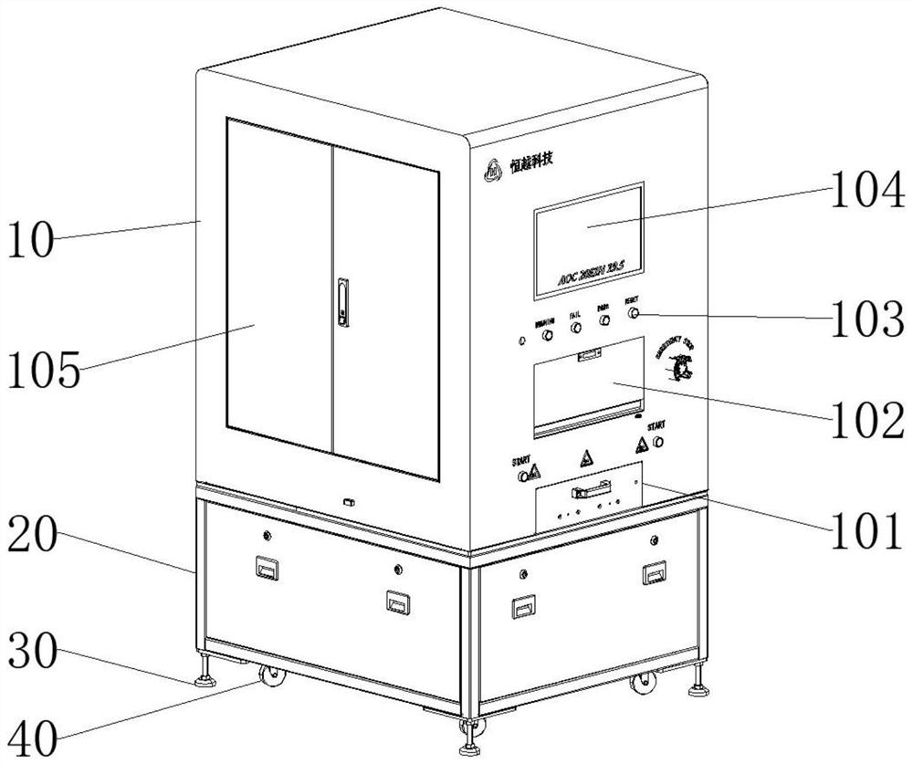 Test equipment for double-camera mobile phone calibration