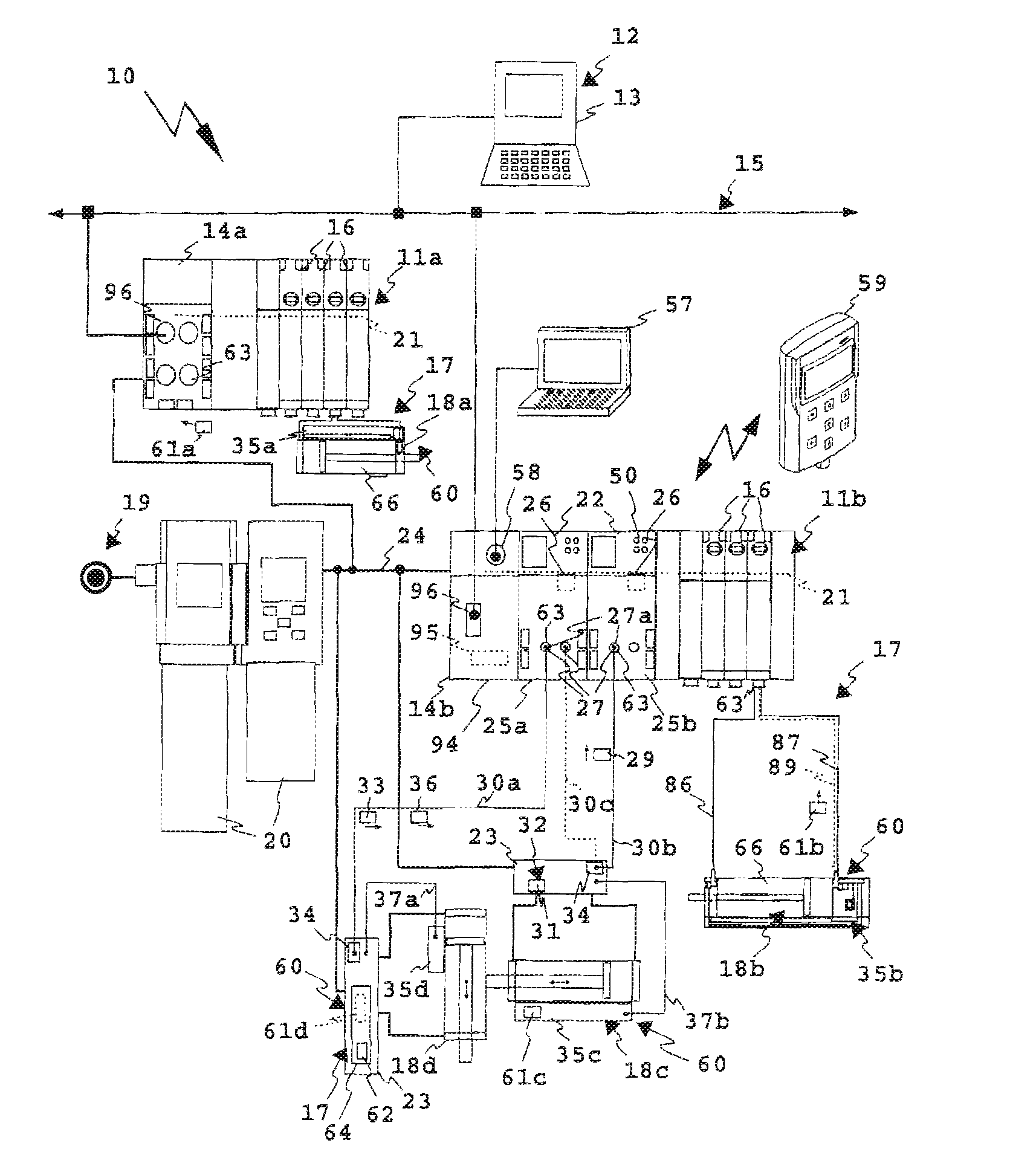 Regulator module for a valve cluster