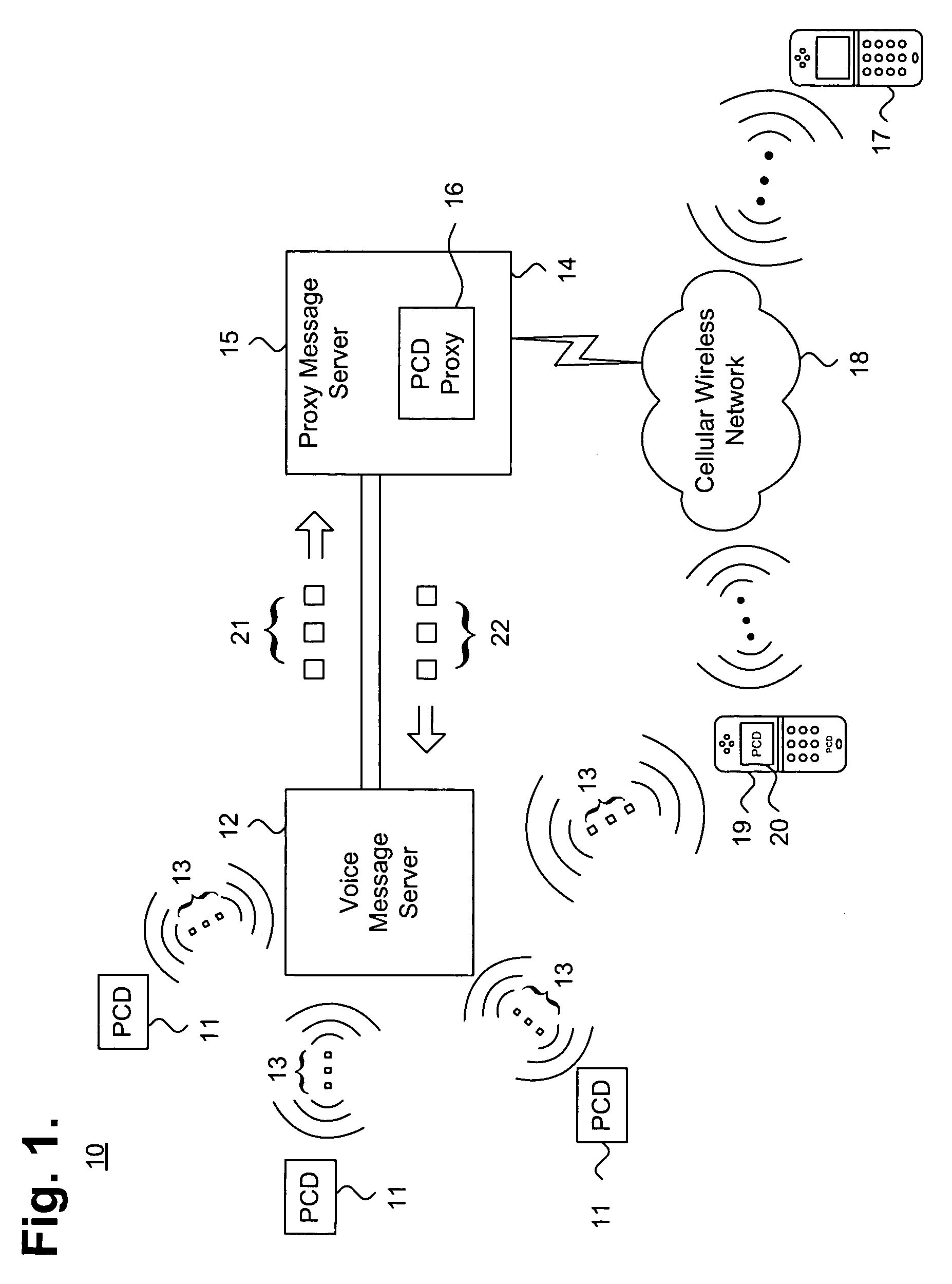 System and method for providing multi-party message-based voice communications