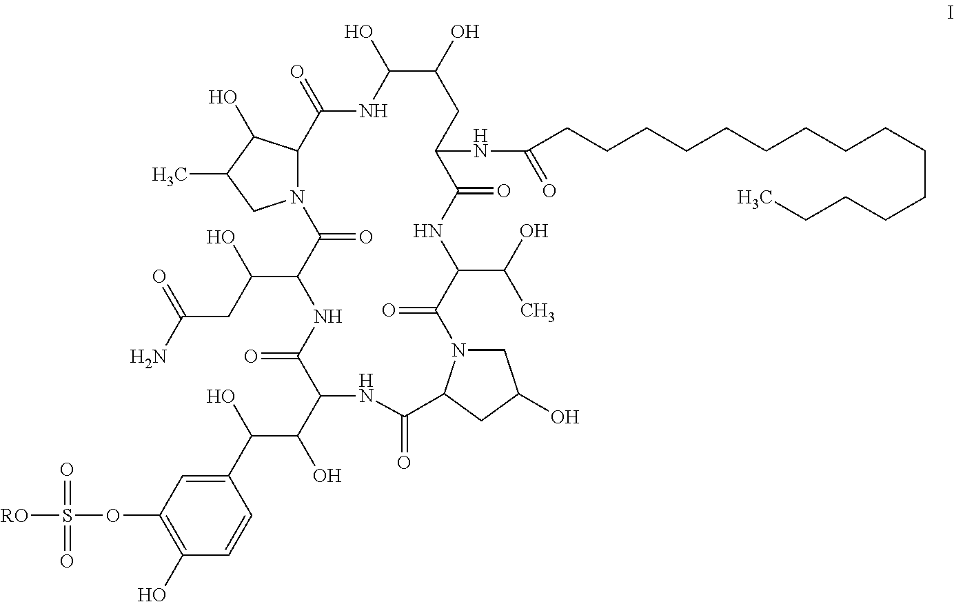 Method for preparing cyclic lipopeptide compound