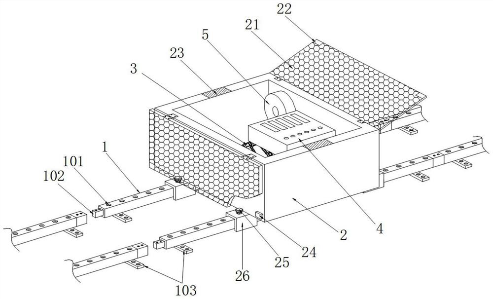 Position-adjustable positioning support for underground wireless AP