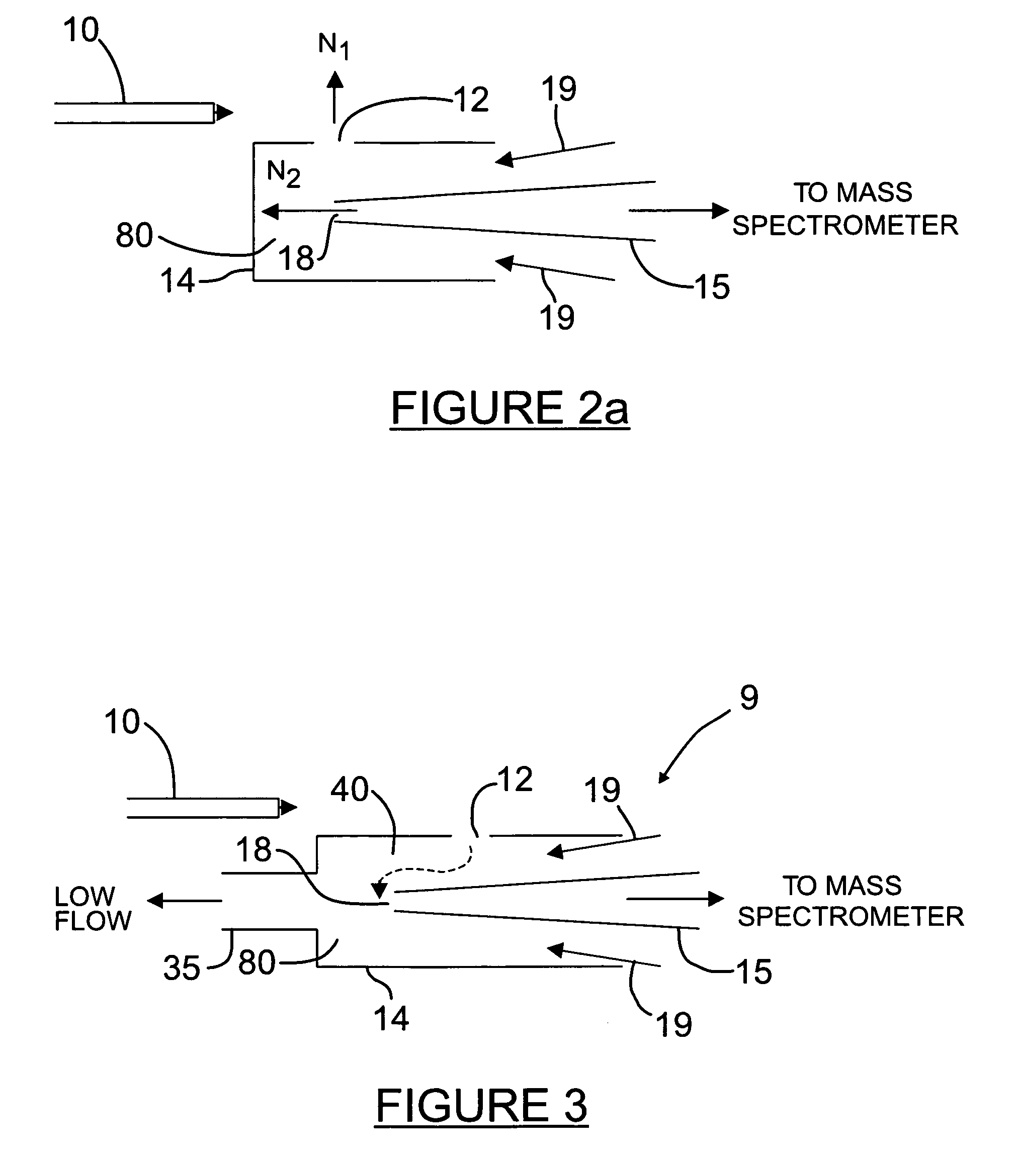 High sensitivity mass spectrometer interface for multiple ion sources