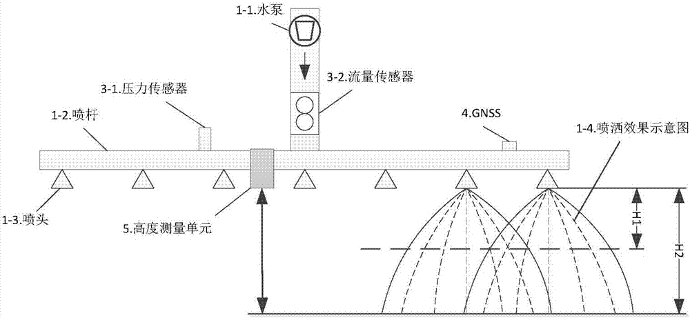 Aircraft spraying state monitoring device and aircraft spraying operation area measurement system