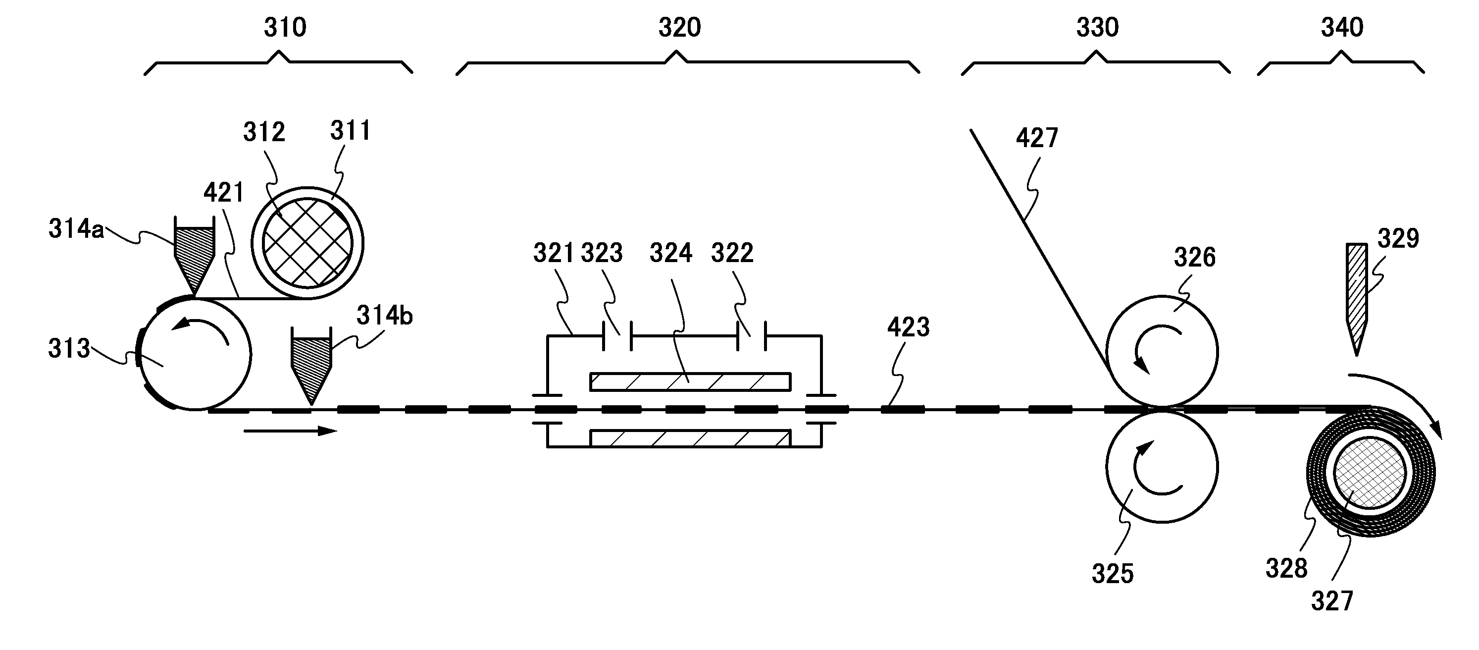 Method for manufacturing electrode for storage battery
