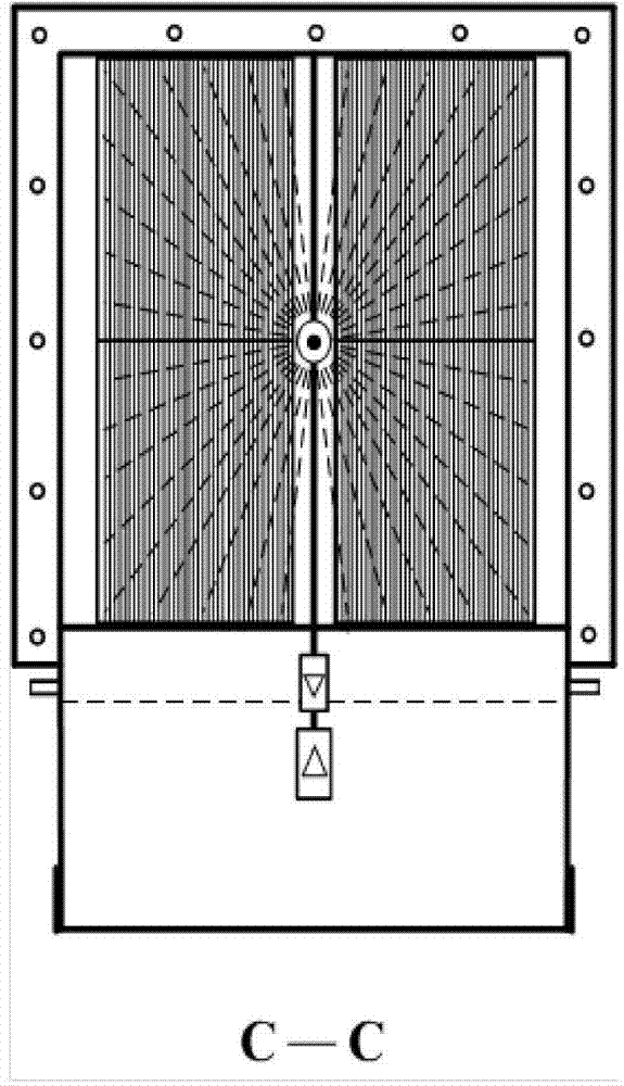 Wet-type dense grid filter purifier