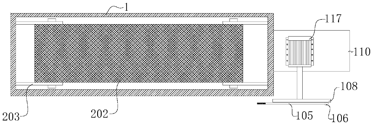 Humidifying processing method for manufacture of shaving board material