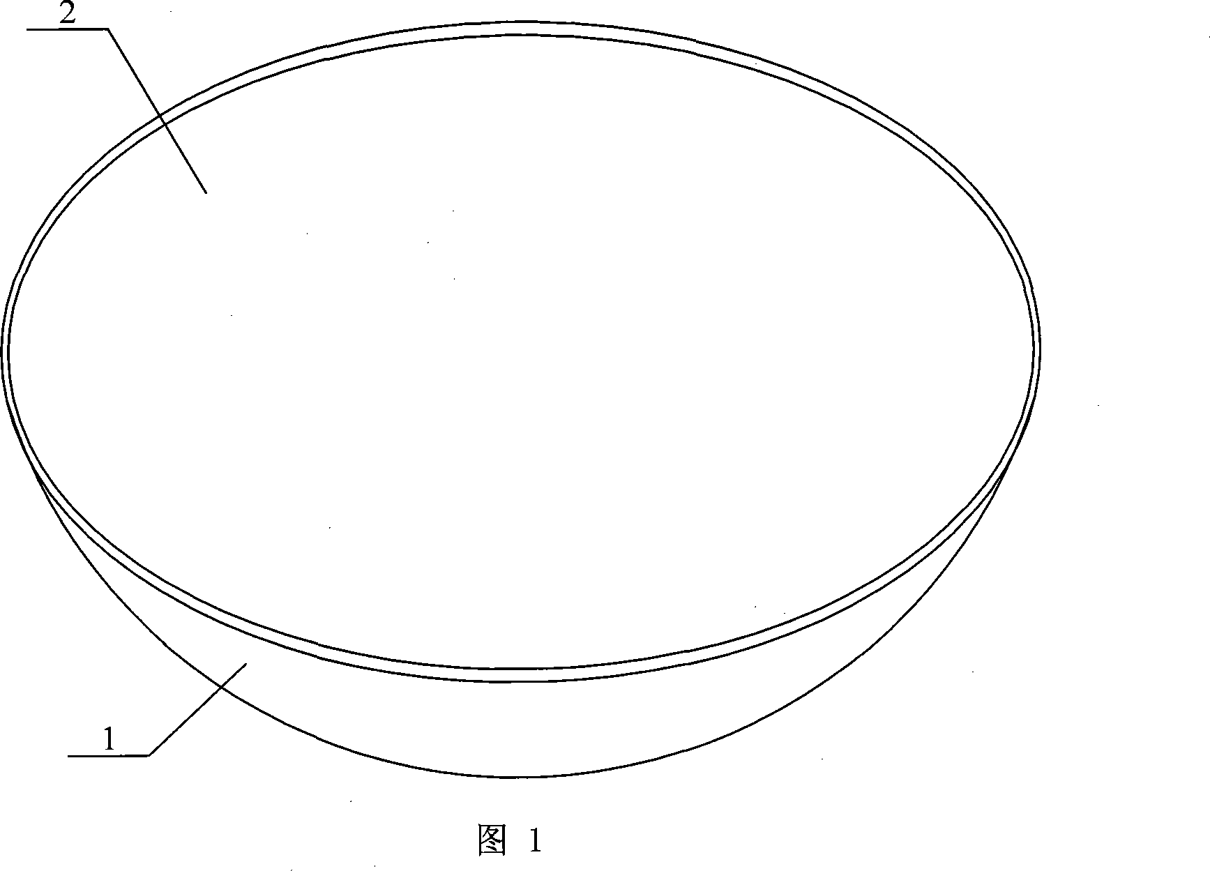 Extensible mirror body with shape memory material lining substrate