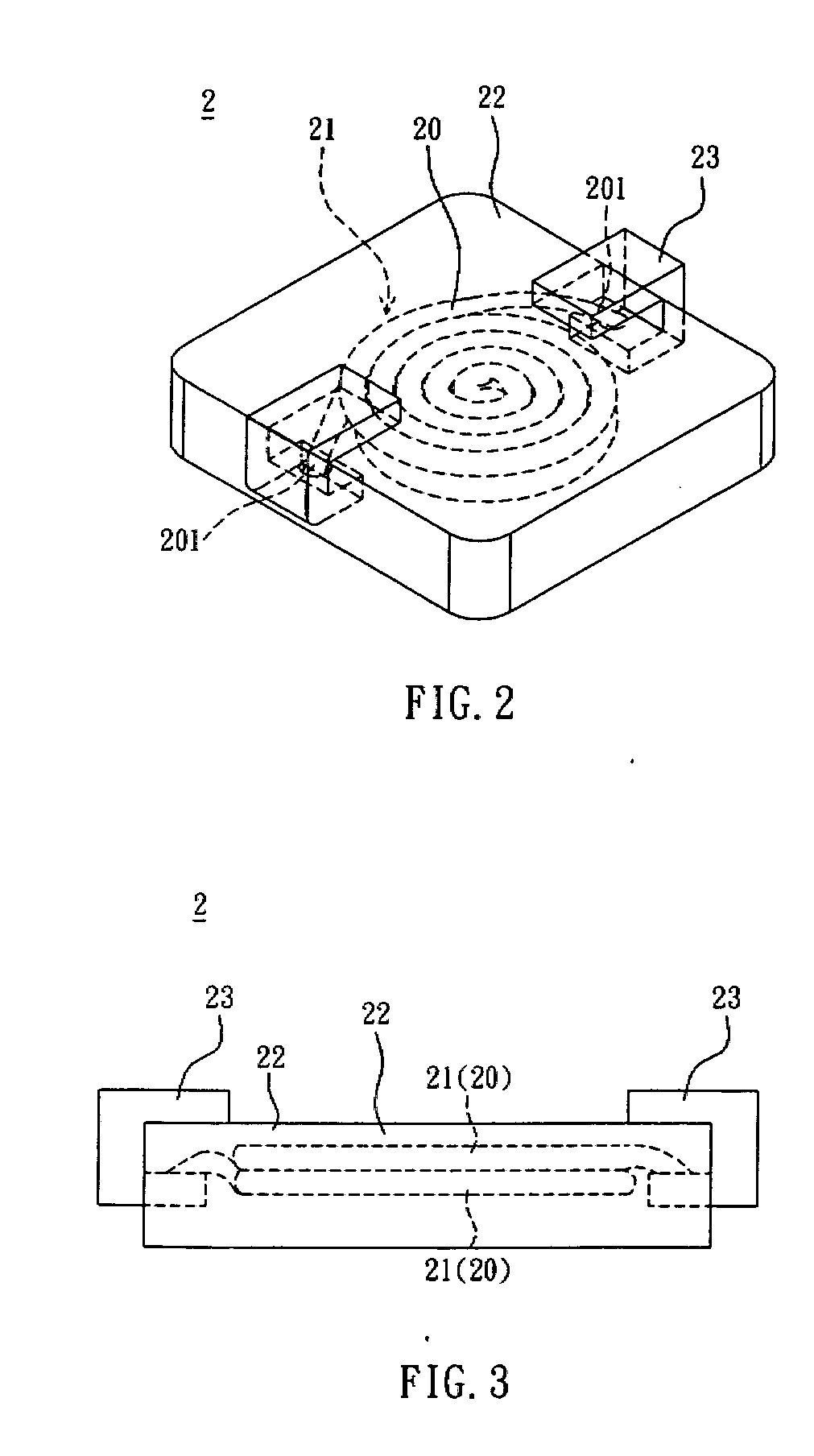 Embedded inductor structure and manufacturing method thereof