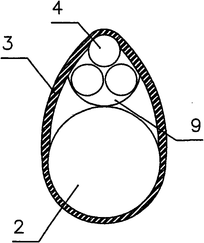 Multi-tool-position conversion device and multi-cutter hand-hold electric carving machine applying same