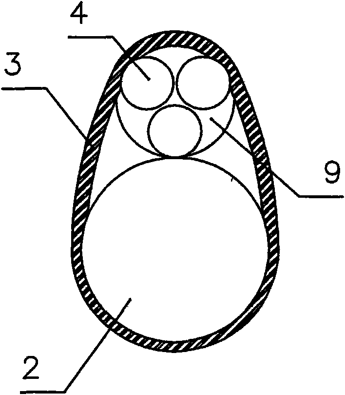 Multi-tool-position conversion device and multi-cutter hand-hold electric carving machine applying same