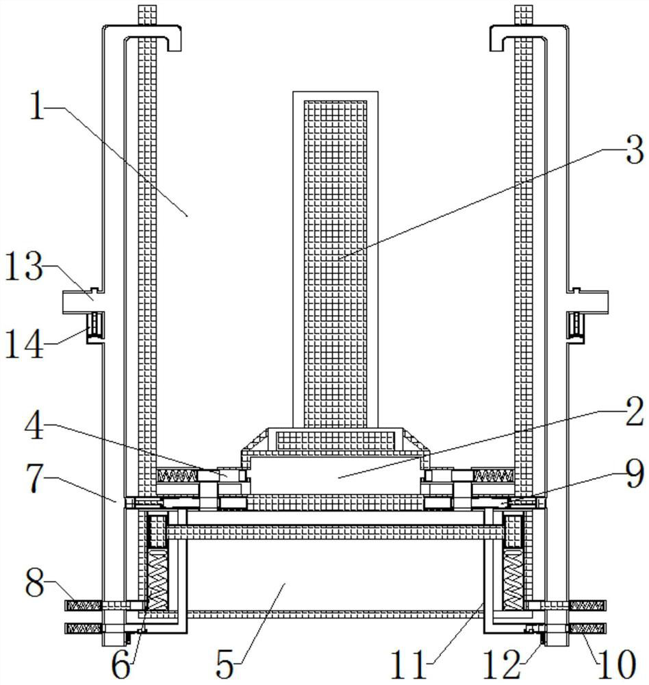 Jewelry processing device capable of performing vibration burnishing and controlling washing and drying through burnishing temperature