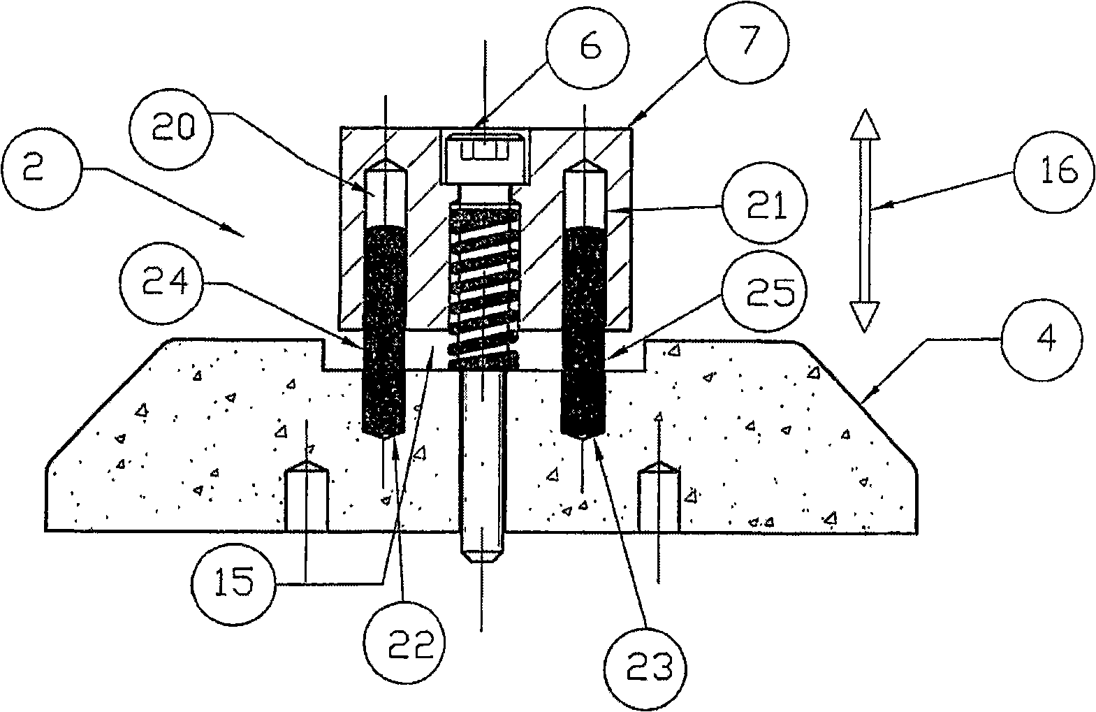 Device for holding a piston in a plant for coating pistons