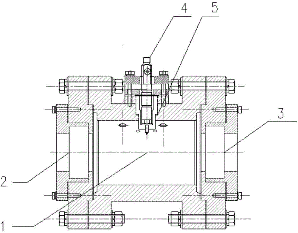Constant-volume firebomb system for simulating combustion of engine